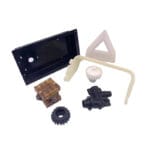 Custom black POM machined parts
